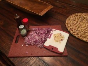 Zuppa Toscana - onion & garlic